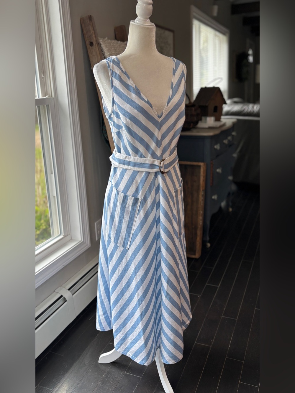 Kate Spade New York - Deck Stripe Midi Dress - Picture 12 of 17
